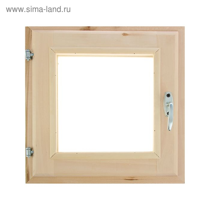 Окно, 40&times;40см, двойное стекло ЛИПА