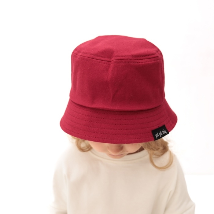 Панама детская Панама детская "Классика" MINAKU цвет красный, р-р 52