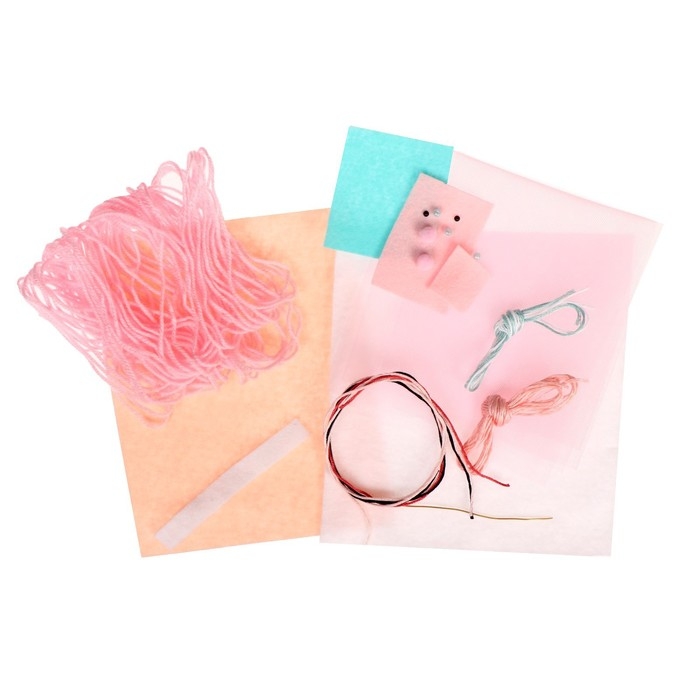 Набор для создания текстильной игрушки &laquo;Девочка - зайка&raquo;