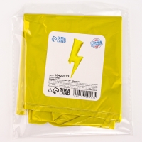 Шар фольгированный 30" &laquo;Молния&raquo;, золото