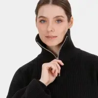 Джемпер Siluetti Birne, черный, размер L/XL