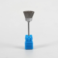 Щётка - браш для чистки фрез, стальная, цвет серебристый