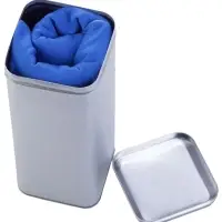 Коробка Pragmax High, прямоугольная, серебристая Коробка Pragmax High, прямоугольная, серебристая