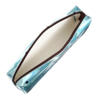 Пенал школьный, на молнии голографический "Кот Голубой"