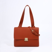 Сумка-мессенджер на молнии, цвет рыжий