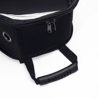 Рюкзак для переноски кошек и собак, с окном для обзора, чёрный