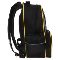 Рюкзак школьный, 37 х 26 х 13 см, эргономичная спинка, Calligrata ОРТ "Крутой кот"