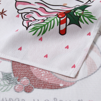 Набор кухонных полотенец Доляна &laquo;Новогоднее настроение&raquo; 35х60см-4шт, 100% хл