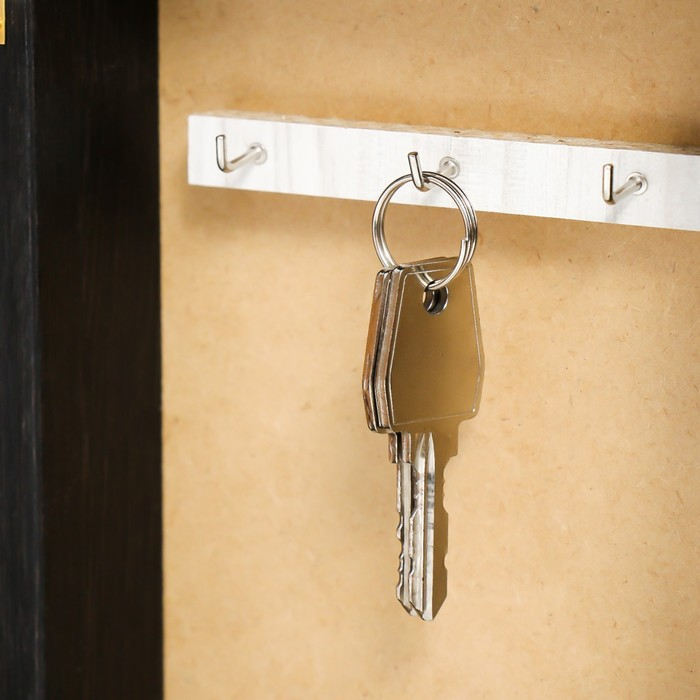 Ключница "Улочки Праги" венге 15х21