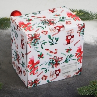 Солонка Доляна «С Новым годом», 600 мл, 14×10×14 см Солонка Доляна «С Новым годом», 600 мл, 14×10×14 см