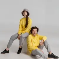 Свитшот унисекс BNC Inspire (Organic), желтый, размер XL Свитшот унисекс BNC Inspire (Organic), желтый, размер XL