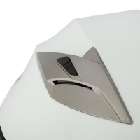 Шлем открытый с двумя визорами, размер L (59-60), модель - BLD-708E, белый глянцевый Шлем открытый с двумя визорами, размер L (59-60), модель - BLD-708E, белый глянцевый