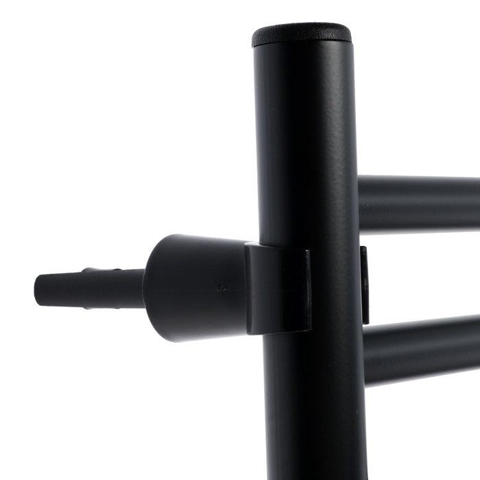 Полотенцесушитель электрический ZEIN PE-08 Полотенцесушитель электрический ZEIN PE-08 "Богема", 400х600 мм, 8 перекладин, черный