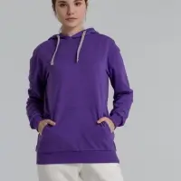 Толстовка с капюшоном Unit Kirenga фиолетовая, размер XS
