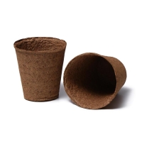 Торфяной горшок, 350 мл, 9 × 9 см, набор 9 шт. Торфяной горшок, 350 мл, 9 × 9 см, набор 9 шт.