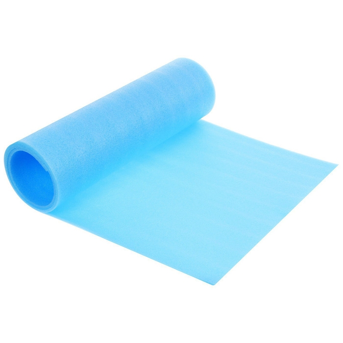 Коврик туристический maclay, 180х60х1 см, цвет голубой
