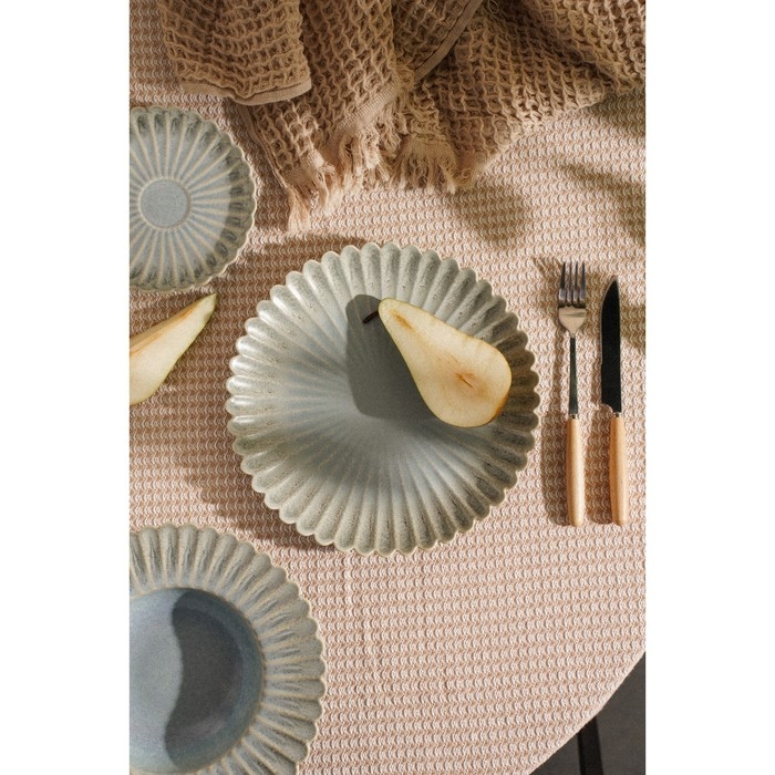 Блюдо для подачи SL Home &laquo;Эхо Крита&raquo;, d=20 см, цвет голубой