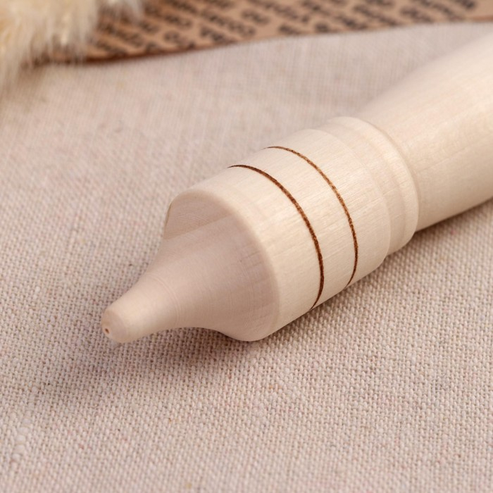 Веретено для прядения, липа, 30 см Веретено для прядения, липа, 30 см