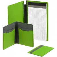 Картхолдер с отделением для купюр Dual, зеленый Картхолдер с отделением для купюр Dual, зеленый