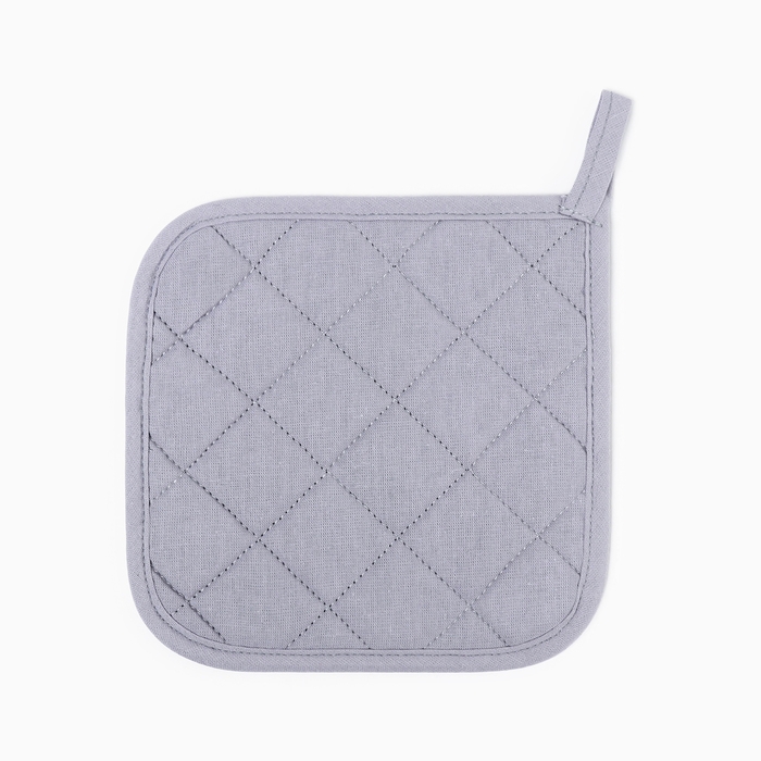 Новый год. Прихватка Доляна "Новогоднее волшебство" 17х17 см, 35% хл, 65% пэ, ватин 250 г/м2