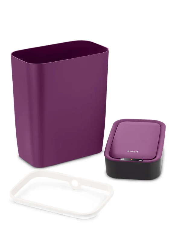 Мусорное ведро сенсорное с крышкой КТ-6804 - 8 л Мусорное ведро сенсорное с крышкой КТ-6804 - 8 л