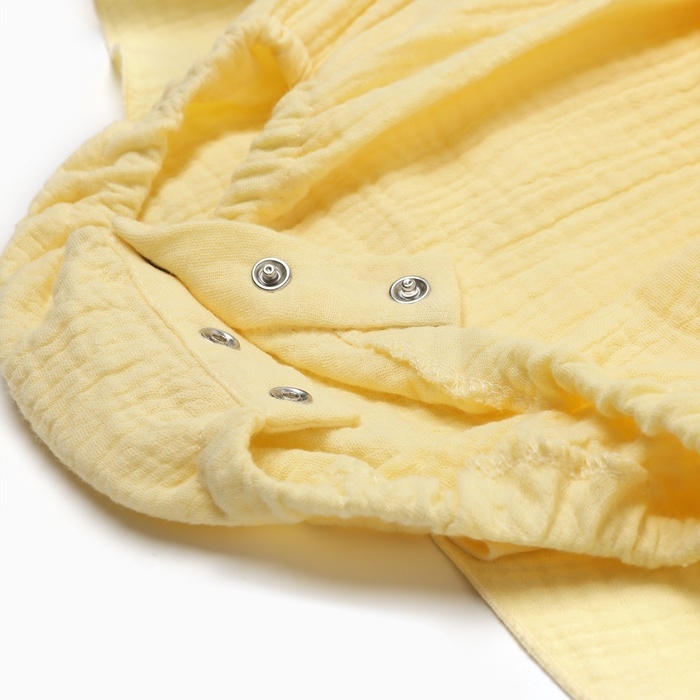 Боди детское MINAKU, цвет желтый, рост 68-74 см