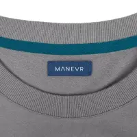 Футболка унисекс Kosmos 1.0, серая, размер S