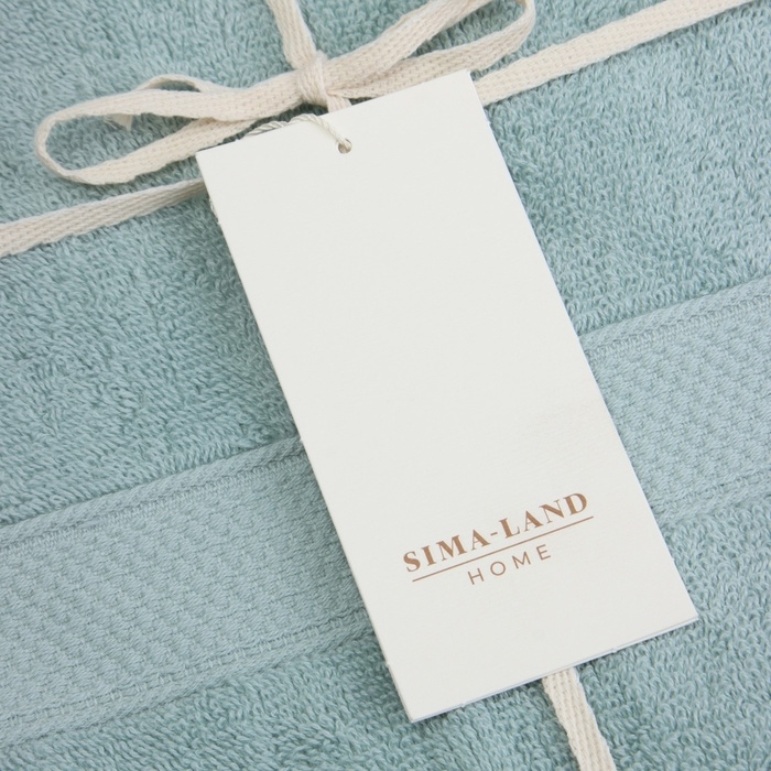 Полотенце махровое SL HOME: Classic "Аззура" 50х90 см, 100% хлопок, 530 г/м2