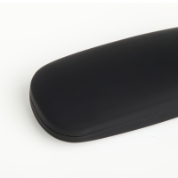 Футляр для очков на хлопушке, длина 16 см, цвет чёрный