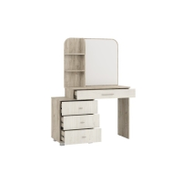 Стол туалетный "Оливия", 1070х453х1466, Дуб Крафт Серый/Скандинавское дерево белое Стол туалетный "Оливия", 1070х453х1466, Дуб Крафт Серый/Скандинавское дерево белое