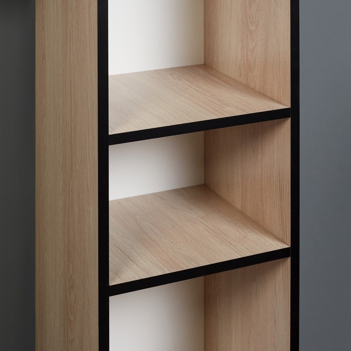 Пенал для ванной комнаты "Сантана 30", Дуб Сантана светлый, 30 х 181,2 х 30 см