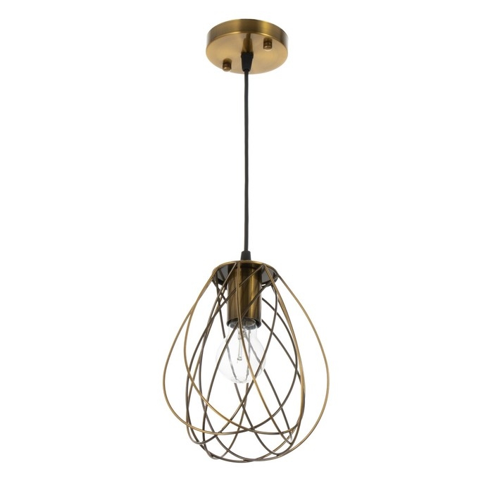 Светильник BayerLux Светильник BayerLux "Бигли" Е27 40Вт золото 18х18х20-120см