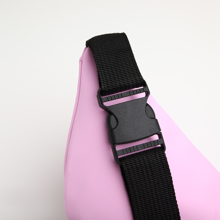 Сумка поясная на молнии, цвет розовый Сумка поясная на молнии, цвет розовый