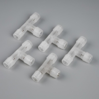 Т-образный коннектор Luazon Lighting для светового шнура 11 мм, 2-pin