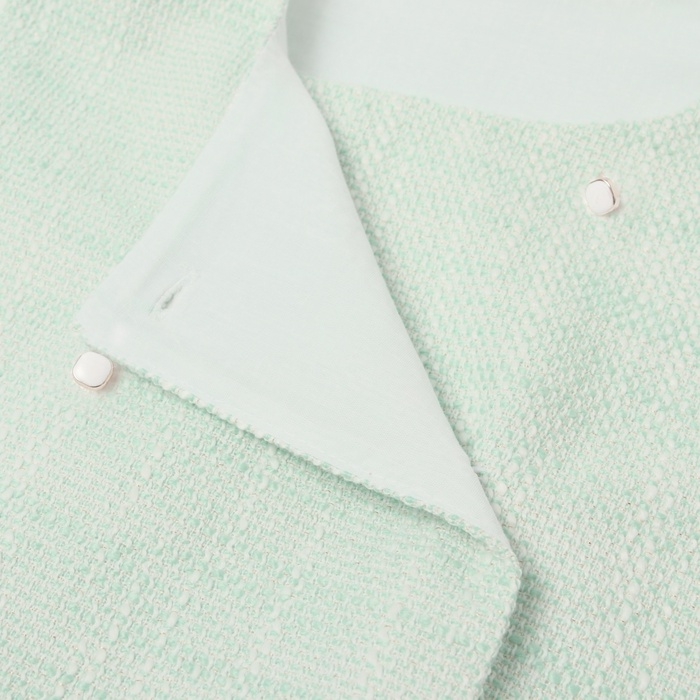 Новый год. Жилетка для девочки, MINAKU :Party Dress, цвет зеленый, рост 158 см