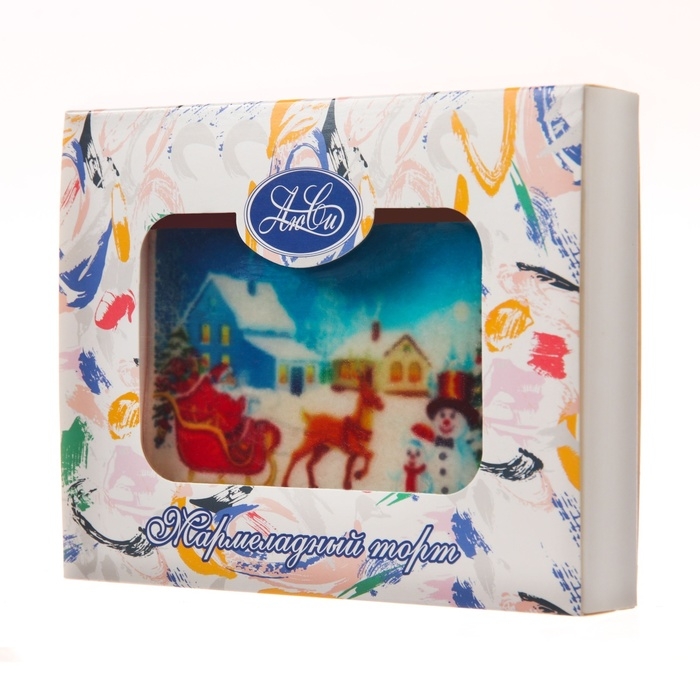 Мармеладный торт "Новый год", МИКС, 180 г