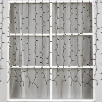 Гирлянда «Занавес» 2 × 1.5 м, IP65, УМС, тёмная нить, 360 LED, свечение тёплое белое, 220 В Гирлянда «Занавес» 2 × 1.5 м, IP65, УМС, тёмная нить, 360 LED, свечение тёплое белое, 220 В