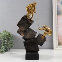 Сувенир полистоун "Общее дело" 25х20х36 см