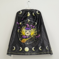 Карнавальный набор &laquo;Лунная ведьма&raquo;, плащ 70 см, шляпа, перчатки, палочка