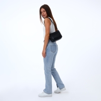 Сумка женская на молнии, цвет чёрный Сумка женская на молнии, цвет чёрный