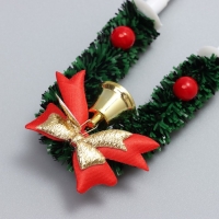 Декор для творчества «Новогодняя арка», в наборе 3 шт., размер 1 шт. — 9,5 × 4,5 × 1 см Декор для творчества «Новогодняя арка», в наборе 3 шт., размер 1 шт. — 9,5 × 4,5 × 1 см