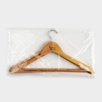 Плечики - вешалки для одежды деревянные "Home", 44,5 х 23 см Плечики - вешалки для одежды деревянные "Home", 44,5 х 23 см