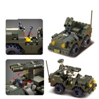 Конструктор &laquo;Сухопутные войска: джип&raquo;, 102 детали