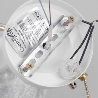 Бра "Фурия" 1х60Вт Е27 Золото, белый