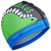 Шапочка для плавания детская ONLYTOP «Дракоша», тканевая, обхват 46-52 см Шапочка для плавания детская ONLYTOP «Дракоша», тканевая, обхват 46-52 см