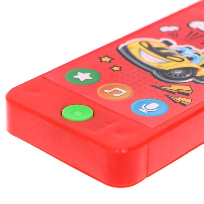 Музыкальный телефон &laquo;Крутые тачки&raquo;, звук, свет