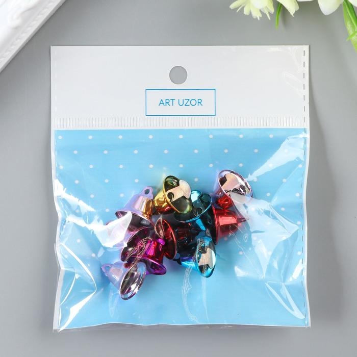 Набор декора для творчества Набор декора для творчества "Колокольчики цветные" d=1,6 см набор 10 шт