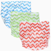 Набор многоразовых подгузников «Зигзаг» 3-15 кг, с вкладышами Набор многоразовых подгузников «Зигзаг» 3-15 кг, с вкладышами