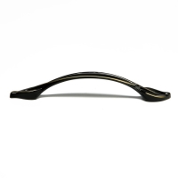 Ручка-скоба CAPPIO RSC025, м/о 128 мм, цвет черно-золотой Ручка-скоба CAPPIO RSC025, м/о 128 мм, цвет черно-золотой