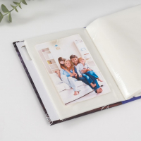 Фотоальбом 100 фото 13х18 см с окном "Мой фотоальбом"  15,5х19,5 см